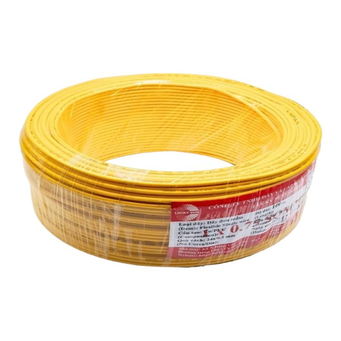 Dây điện đơn 1×0.75 lõi đồng